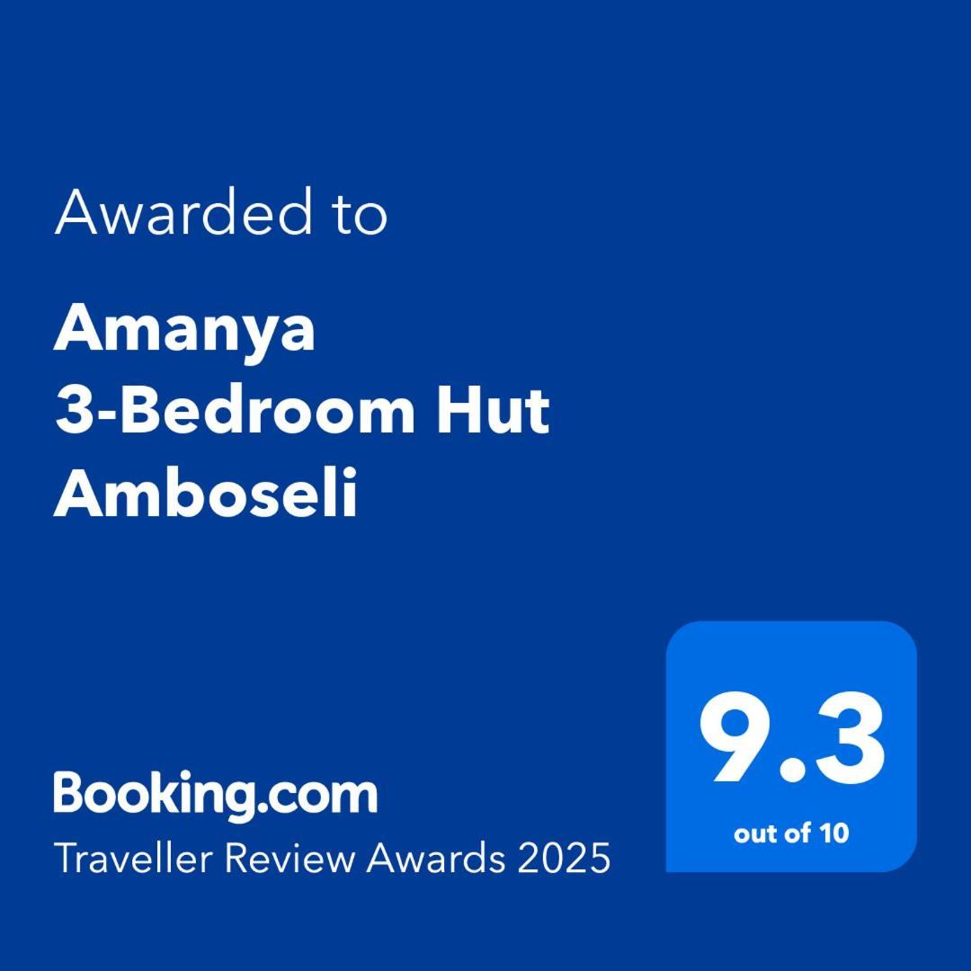 Amanya 3-Bedroom Hut Amboseli-Nationalpark Exterior foto